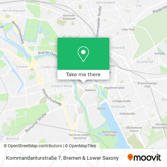 Kommandanturstraße 7 map