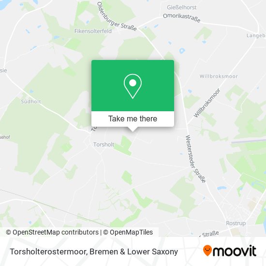 Torsholterostermoor map