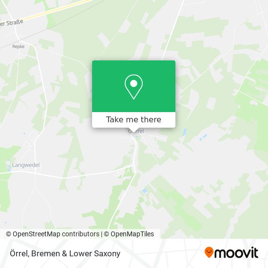 Örrel map