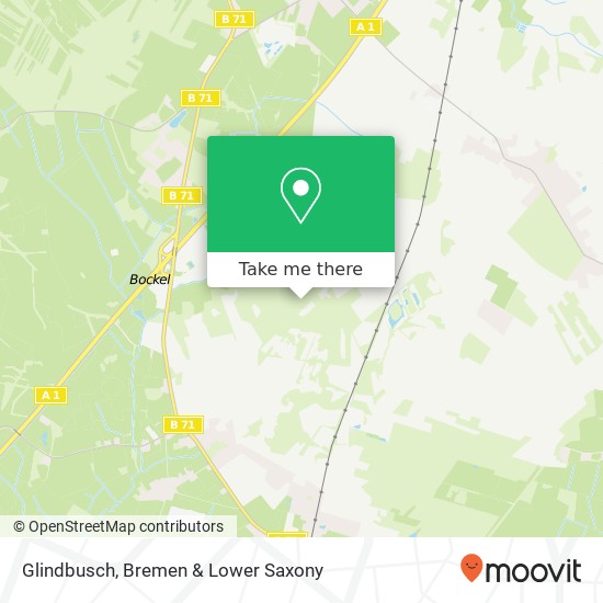Карта Glindbusch