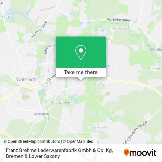 Franz Brehme Lederwarenfabrik Gmbh & Co. Kg map