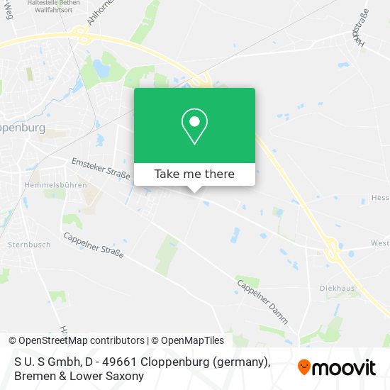 S U. S Gmbh, D - 49661 Cloppenburg (germany) map