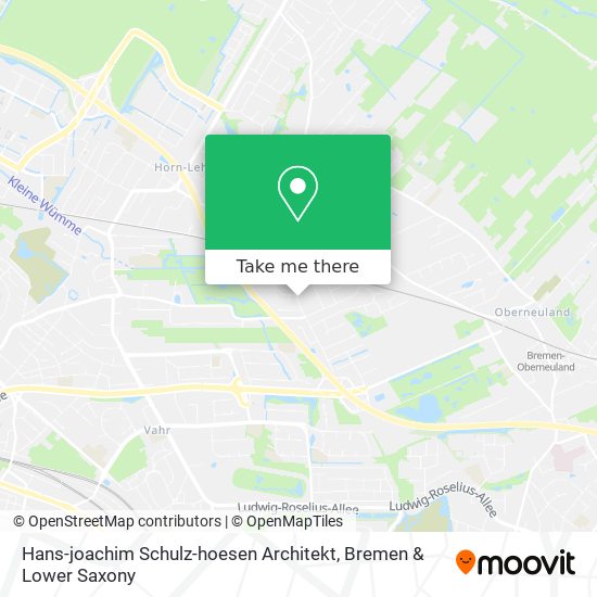 Hans-joachim Schulz-hoesen Architekt map