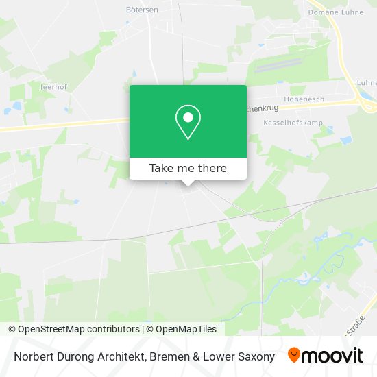Norbert Durong Architekt map