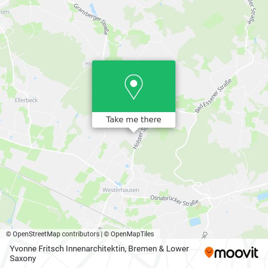 Yvonne Fritsch Innenarchitektin map