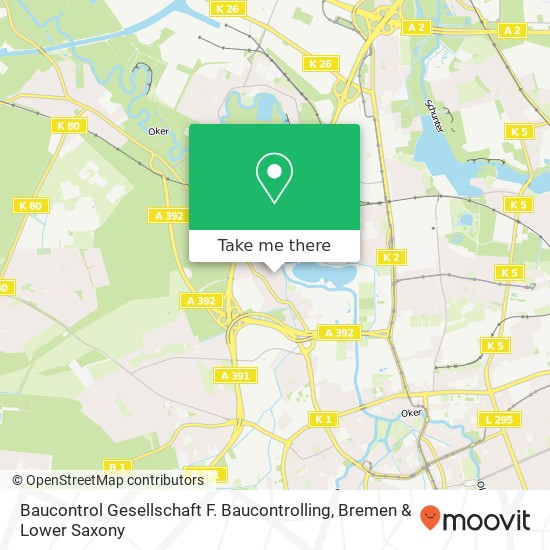 Baucontrol Gesellschaft F. Baucontrolling map