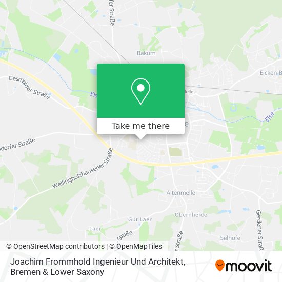 Joachim Frommhold Ingenieur Und Architekt map