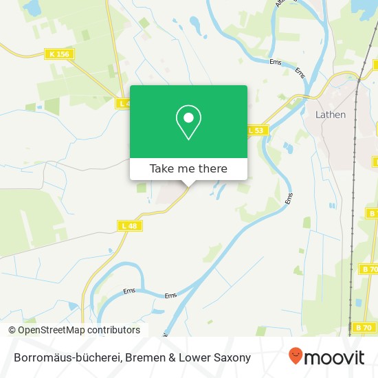 Borromäus-bücherei map