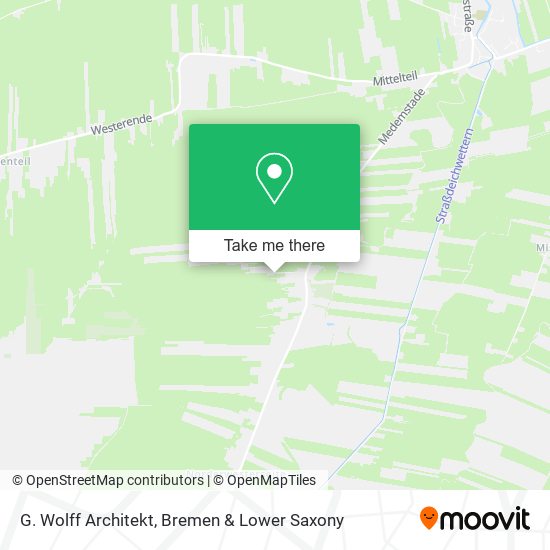 G. Wolff Architekt map
