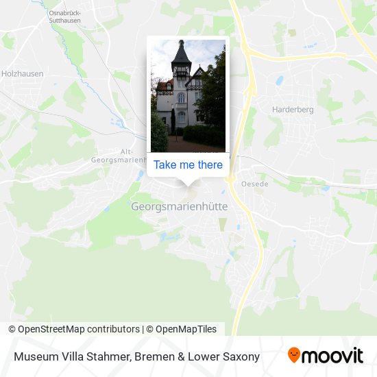 Museum Villa Stahmer map