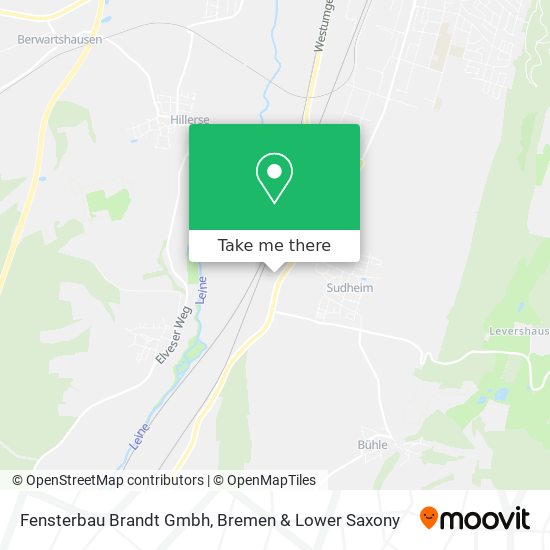 Fensterbau Brandt Gmbh map