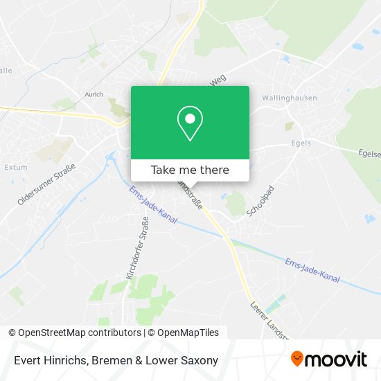 Evert Hinrichs map