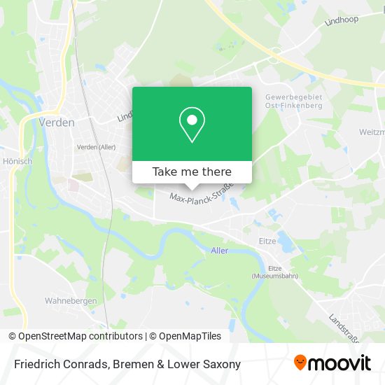Friedrich Conrads map