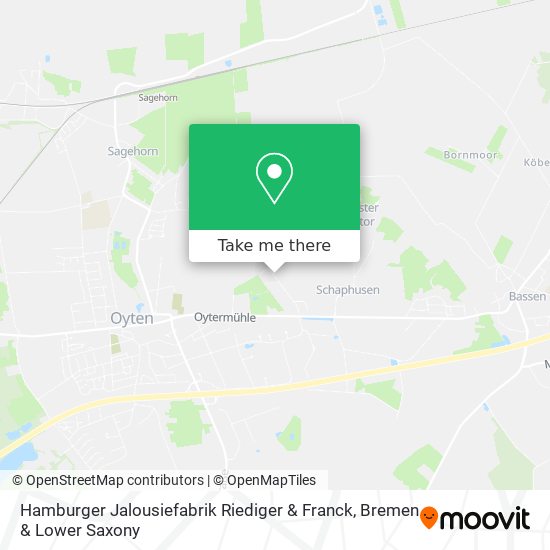 Hamburger Jalousiefabrik Riediger & Franck map