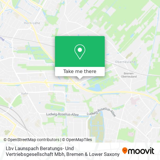 Lbv Launspach Beratungs- Und Vertriebsgesellschaft Mbh map