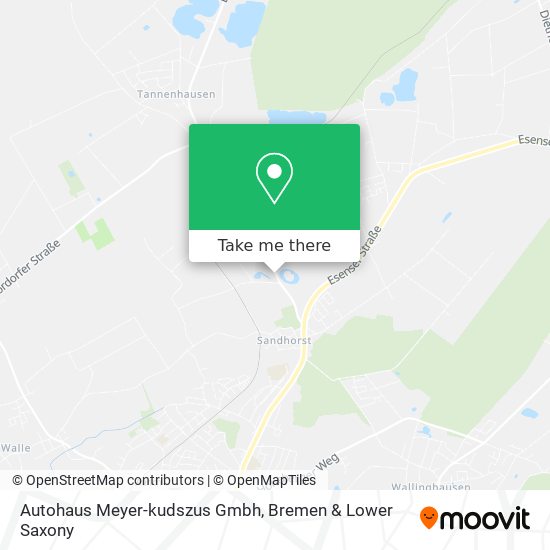 Autohaus Meyer-kudszus Gmbh map