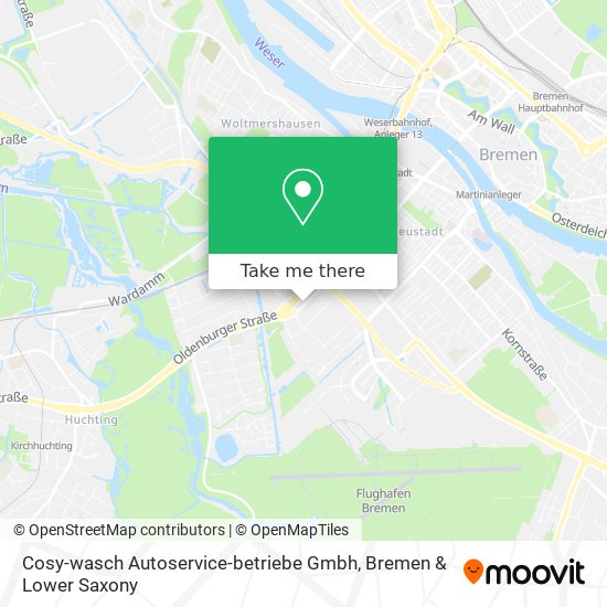 Cosy-wasch Autoservice-betriebe Gmbh map