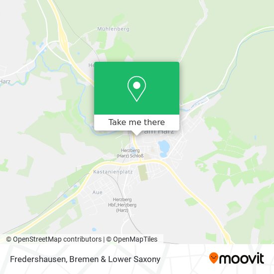 Fredershausen map