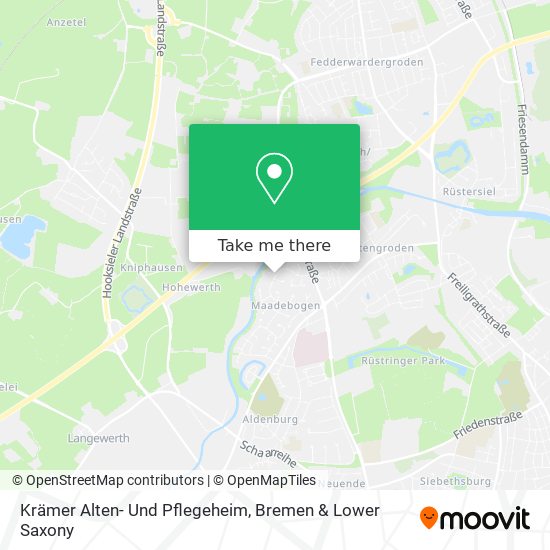 Krämer Alten- Und Pflegeheim map