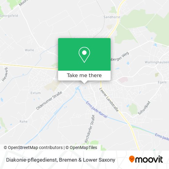 Diakonie-pflegedienst map