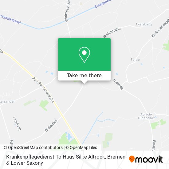 Krankenpflegedienst To Huus Silke Altrock map