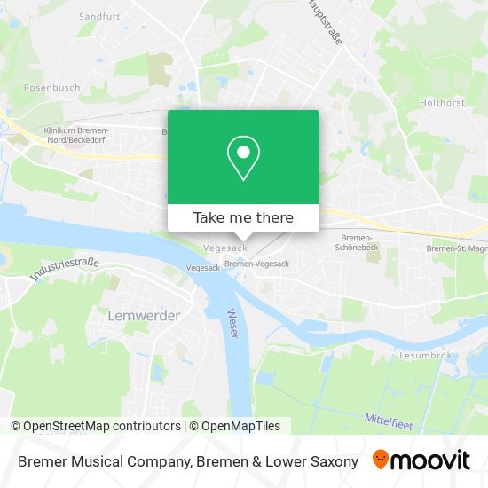 Bremer Musical Company map