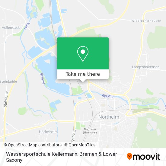 Wassersportschule Kellermann map