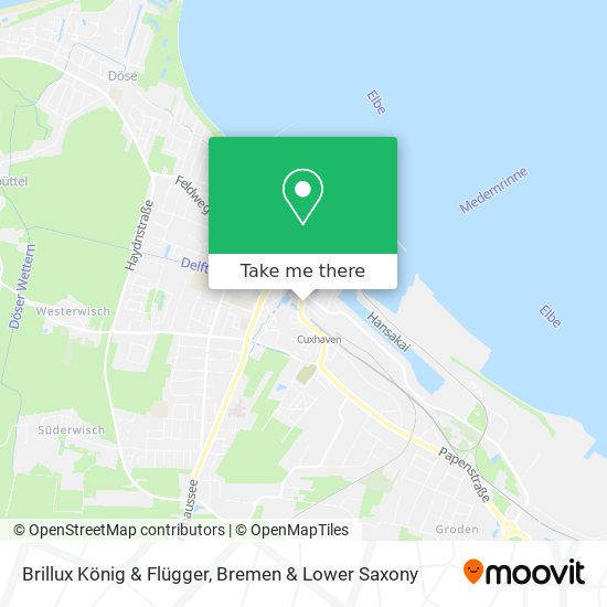Brillux König & Flügger map