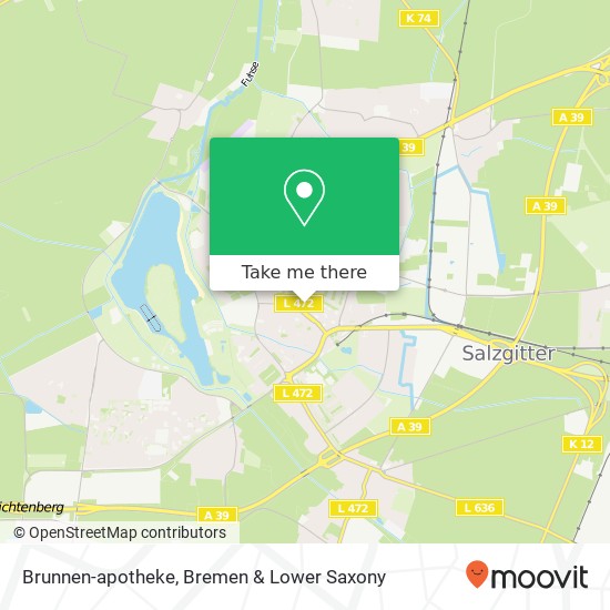 Brunnen-apotheke map