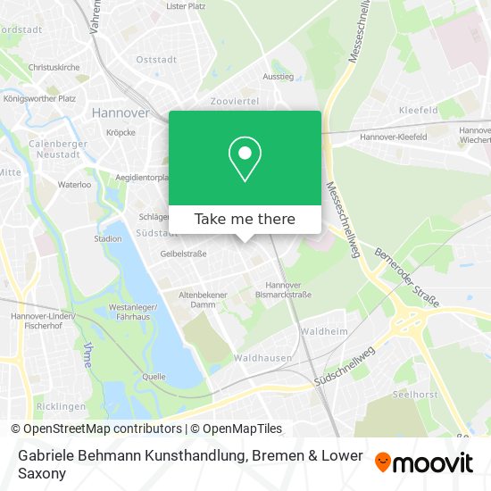Gabriele Behmann Kunsthandlung map