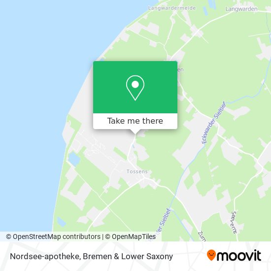 Nordsee-apotheke map