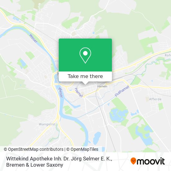 Wittekind Apotheke Inh. Dr. Jörg Selmer E. K. map