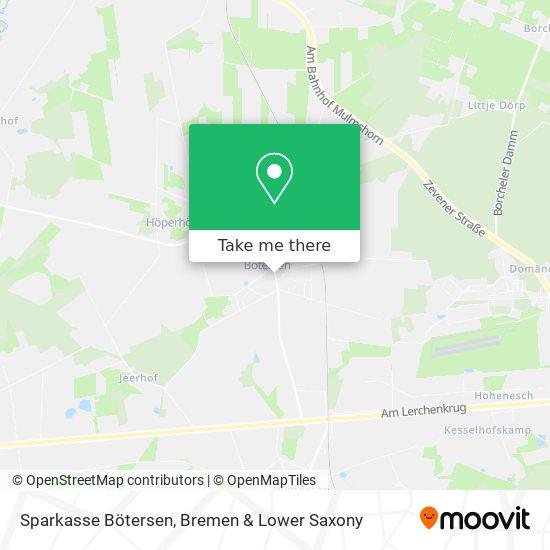 Sparkasse Bötersen map