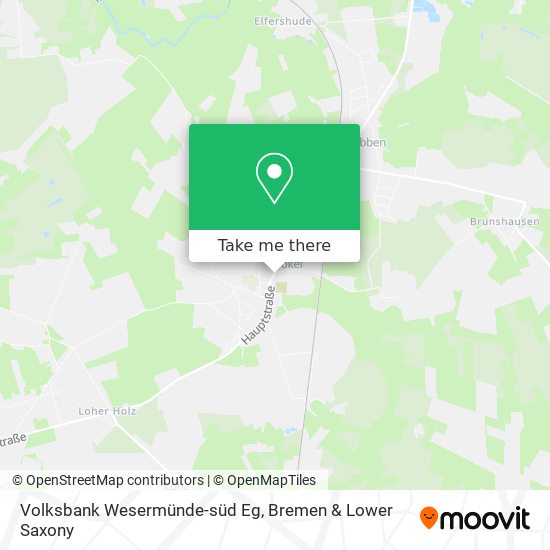 Volksbank Wesermünde-süd Eg map