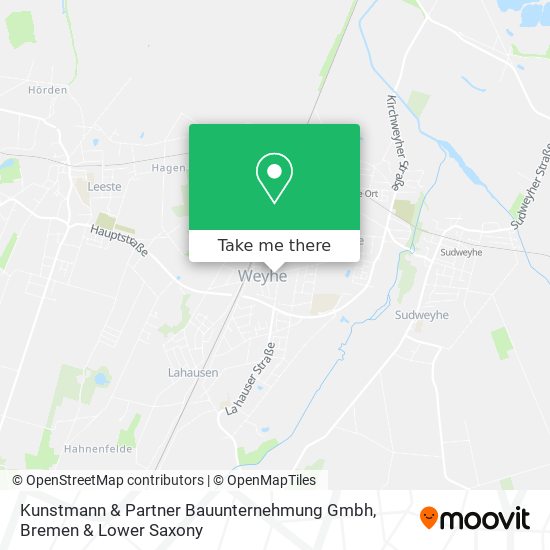Kunstmann & Partner Bauunternehmung Gmbh map