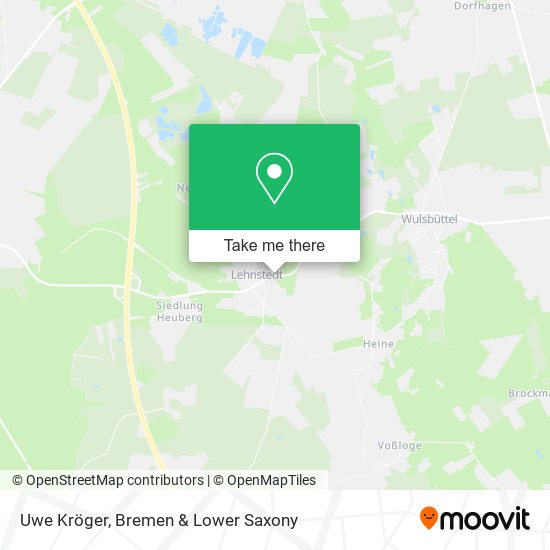 Uwe Kröger map