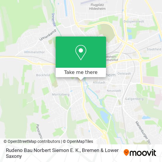 Rudeno Bau Norbert Siemon E. K. map