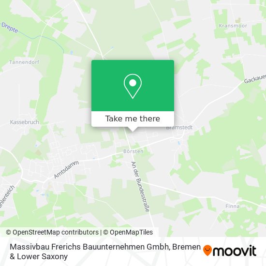 Massivbau Frerichs Bauunternehmen Gmbh map