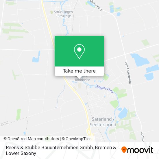 Reens & Stubbe Bauunternehmen Gmbh map