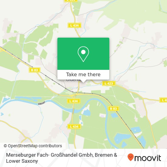 Merseburger Fach- Großhandel Gmbh map