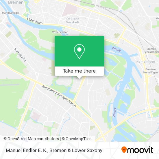 Manuel Endler E. K. map