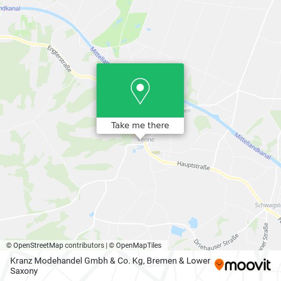 Kranz Modehandel Gmbh & Co. Kg map