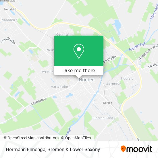 Hermann Ennenga map