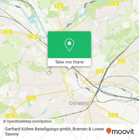 Gerhard Köhne Beteiligungs-gmbh map