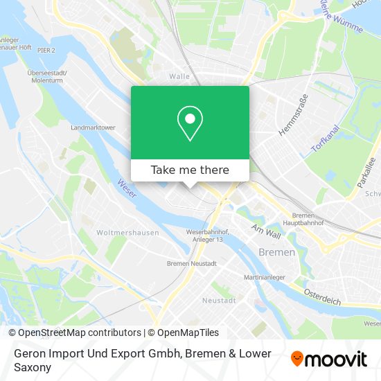 Geron Import Und Export Gmbh map