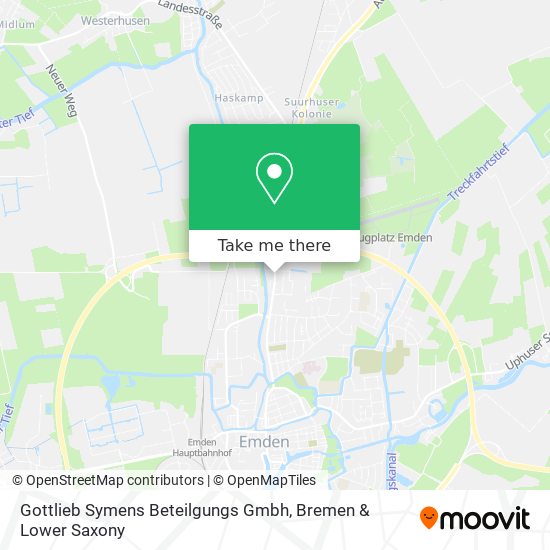 Gottlieb Symens Beteilgungs Gmbh map