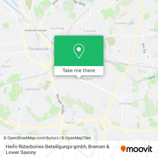 Heifo Rüterbories Beteiligungs-gmbh map