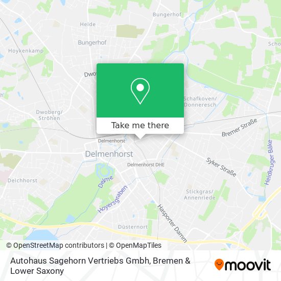 Карта Autohaus Sagehorn Vertriebs Gmbh