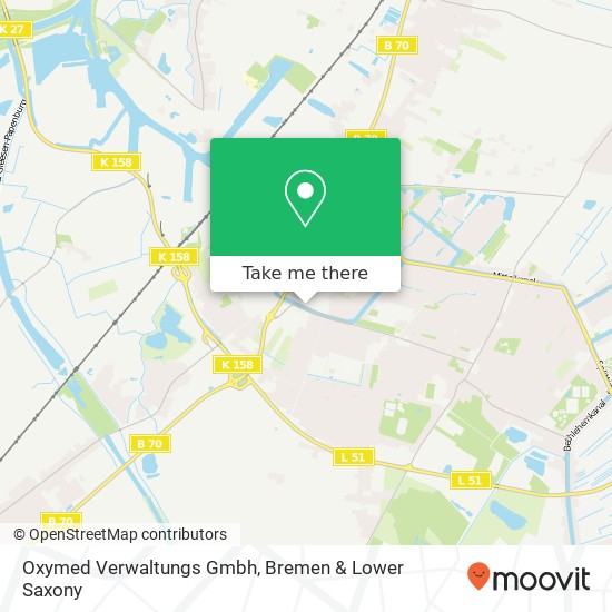Карта Oxymed Verwaltungs Gmbh