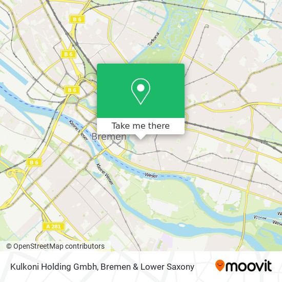 Kulkoni Holding Gmbh map